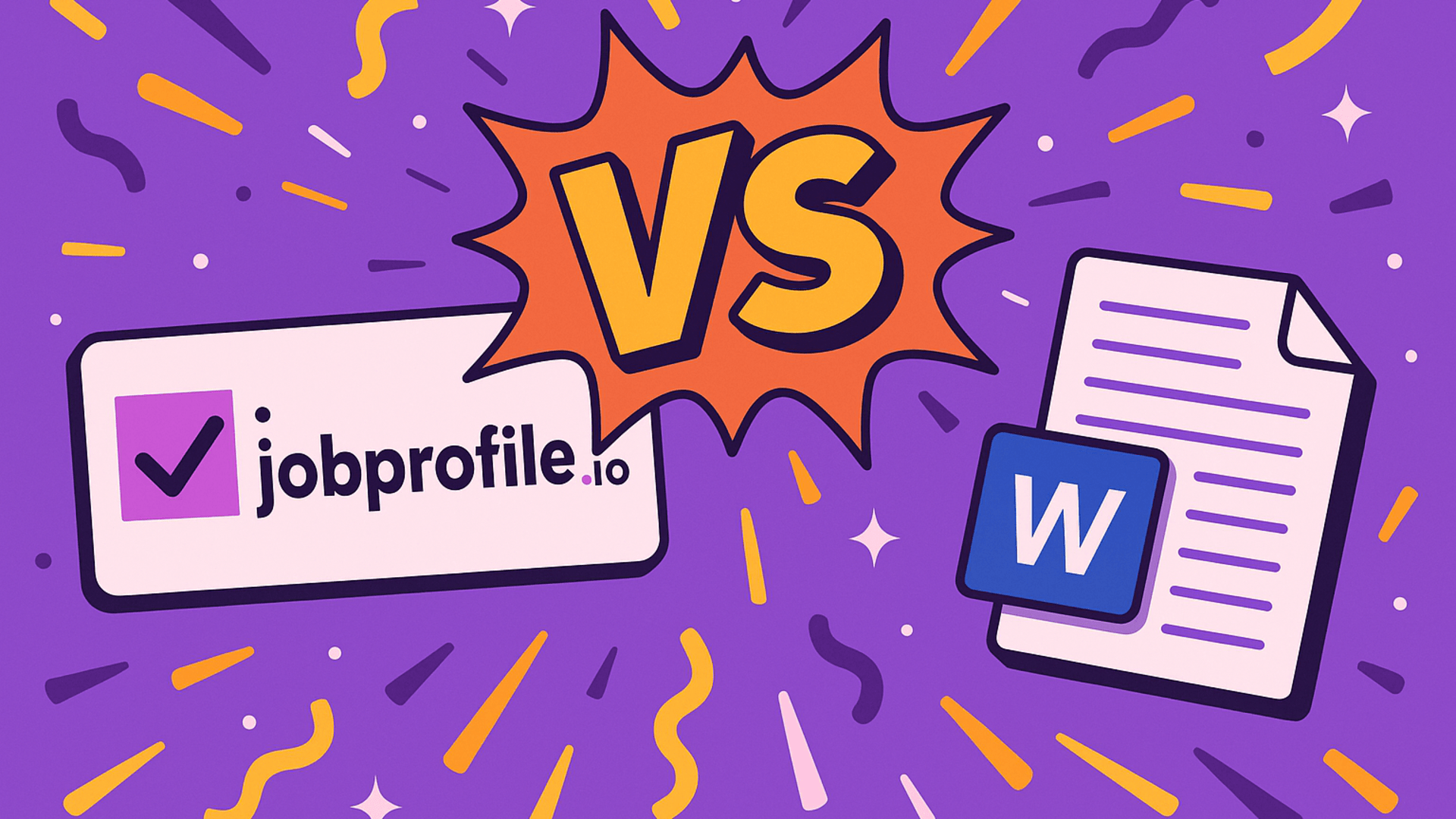 JobProfile.io vs Microsoft Word: Which One Builds a Better Resume?